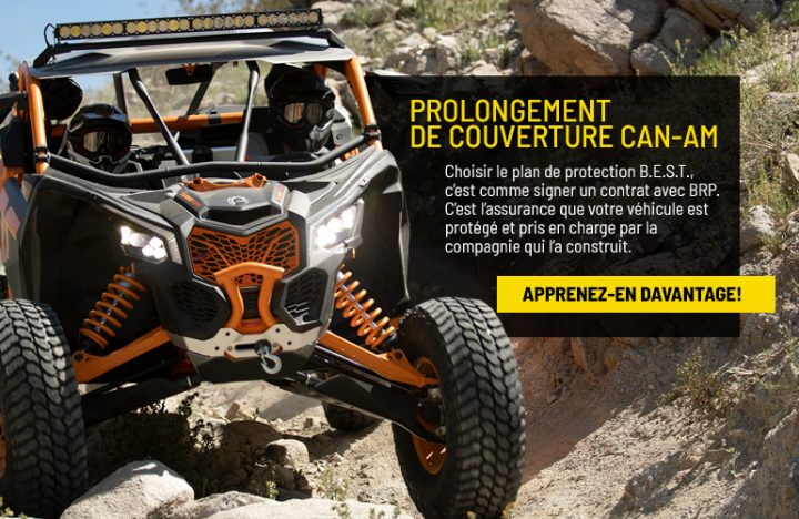 Prolongement de couverture Can-Am